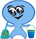 bluebluemopbucket